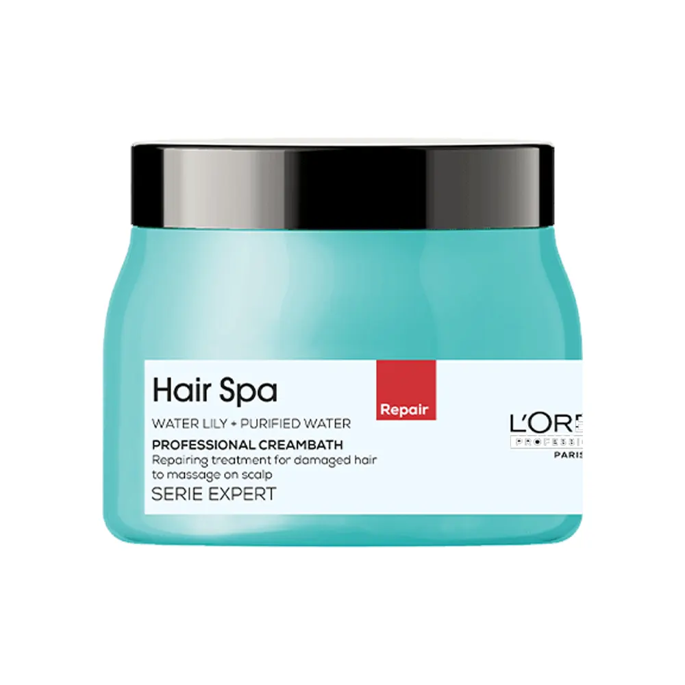 L'Oreal Professional Paris Hair Spa Repair Water Lily + Purified Water 490G