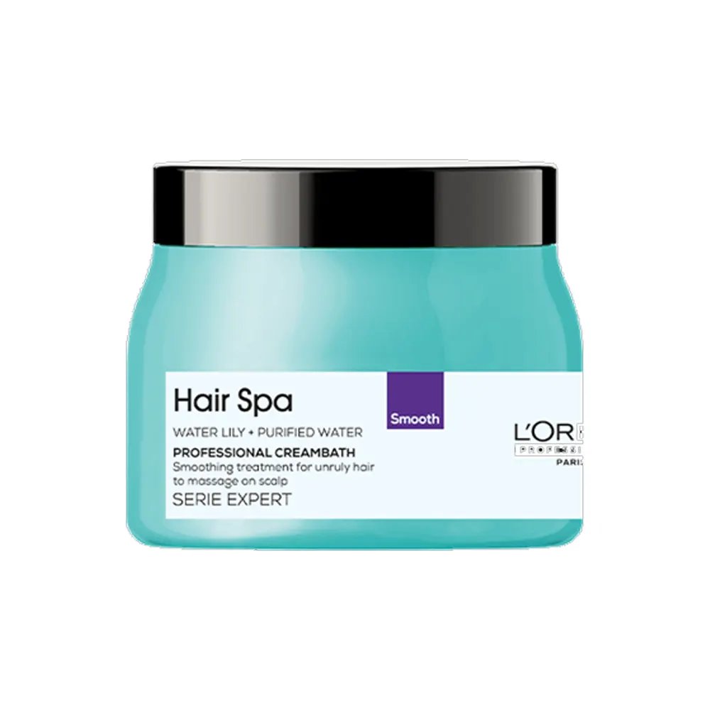 L'Oreal Professional Paris Hair Spa Smooth Water Lily + Purified Water 490G