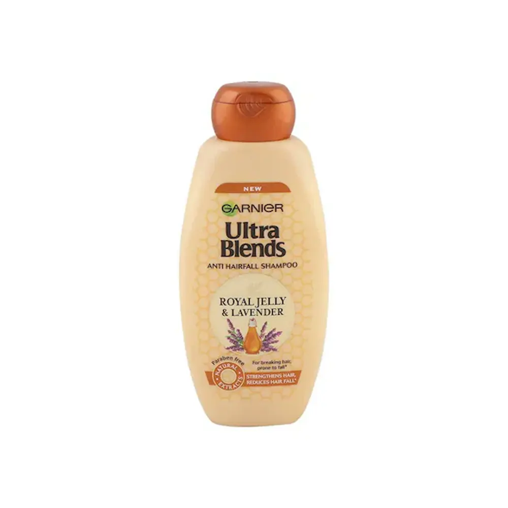 Garnier Ultra Blends Royal Jelly And Lavender Anti Hairfall Shampoo 340Ml