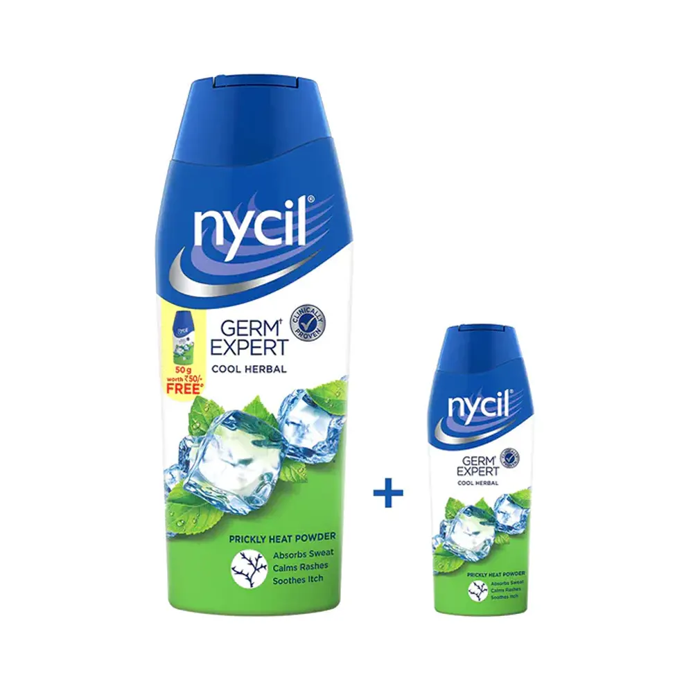 Zydus Wellness Nycil Germ Expert Cool Herbal 150G+50G