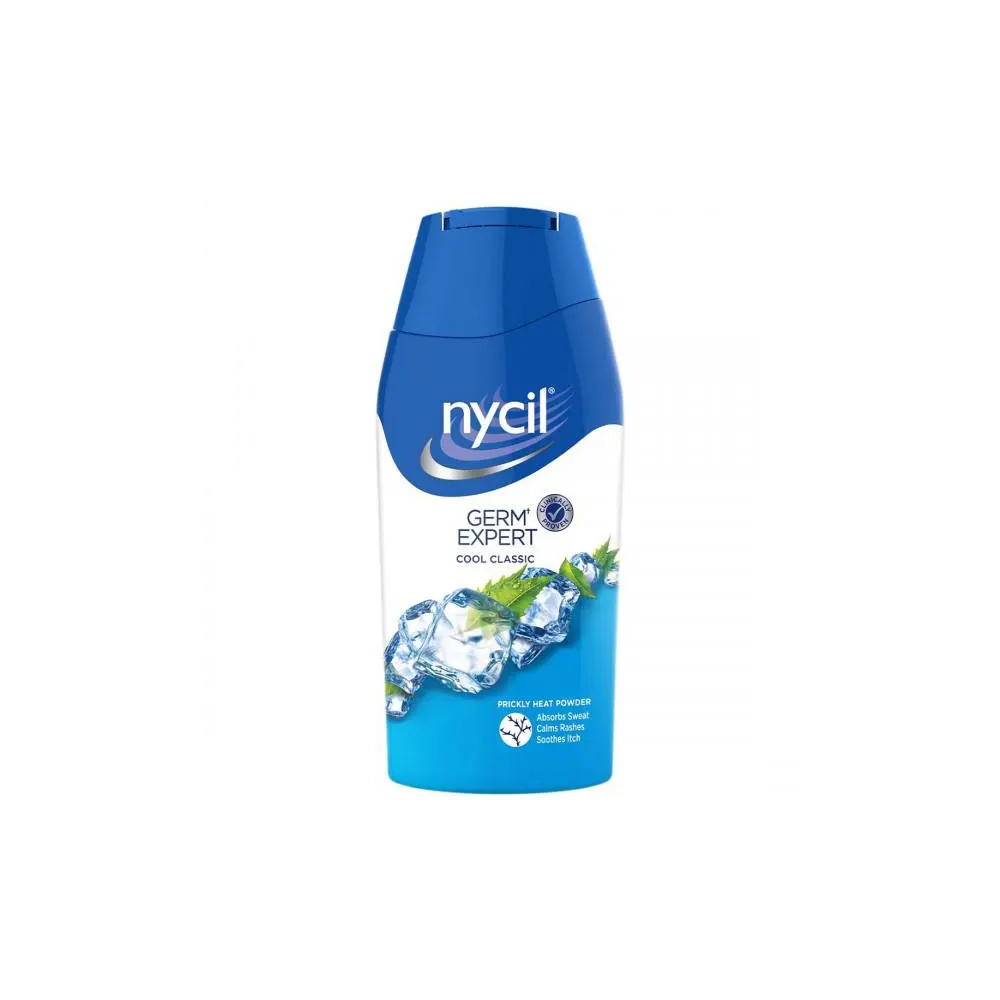 Zydus Wellness Nycil Germ Expert Cool Classic Prickly Heat Powder 50G