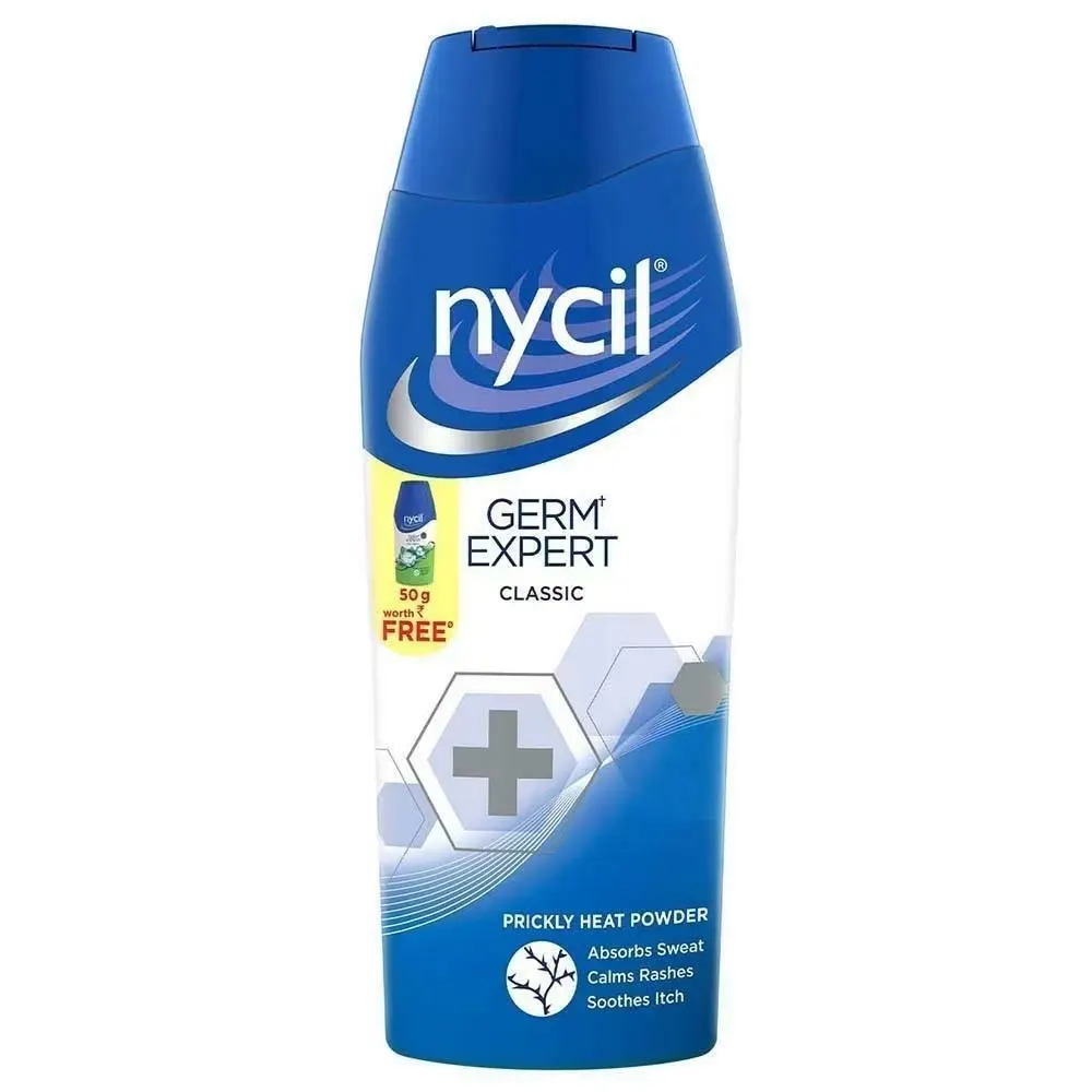 Zydus Wellness Nycil Germ Expert Cool Classic Prickly Heat Powder 150G+50G