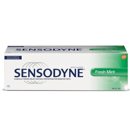 Sensodyne Daily Sensitivity Protection + Strong Teeth And Healty Gums Fresh Mint With Mint Flavour 40G