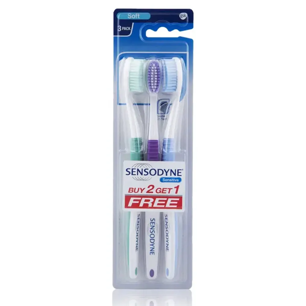 Sensodyne Sensitive Buy 2 Get 1 Tooth Brush 3N