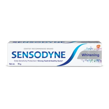 SENSODYNE WHITENING FLUORIDATED TOOTHPASTE 70G