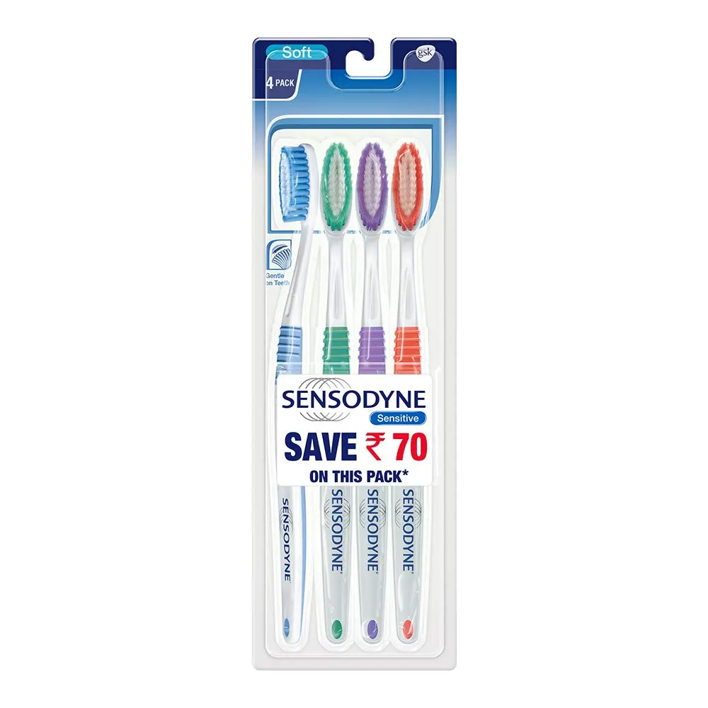 Sensodyne Sensitive Gentle On Teeth Soft 4N