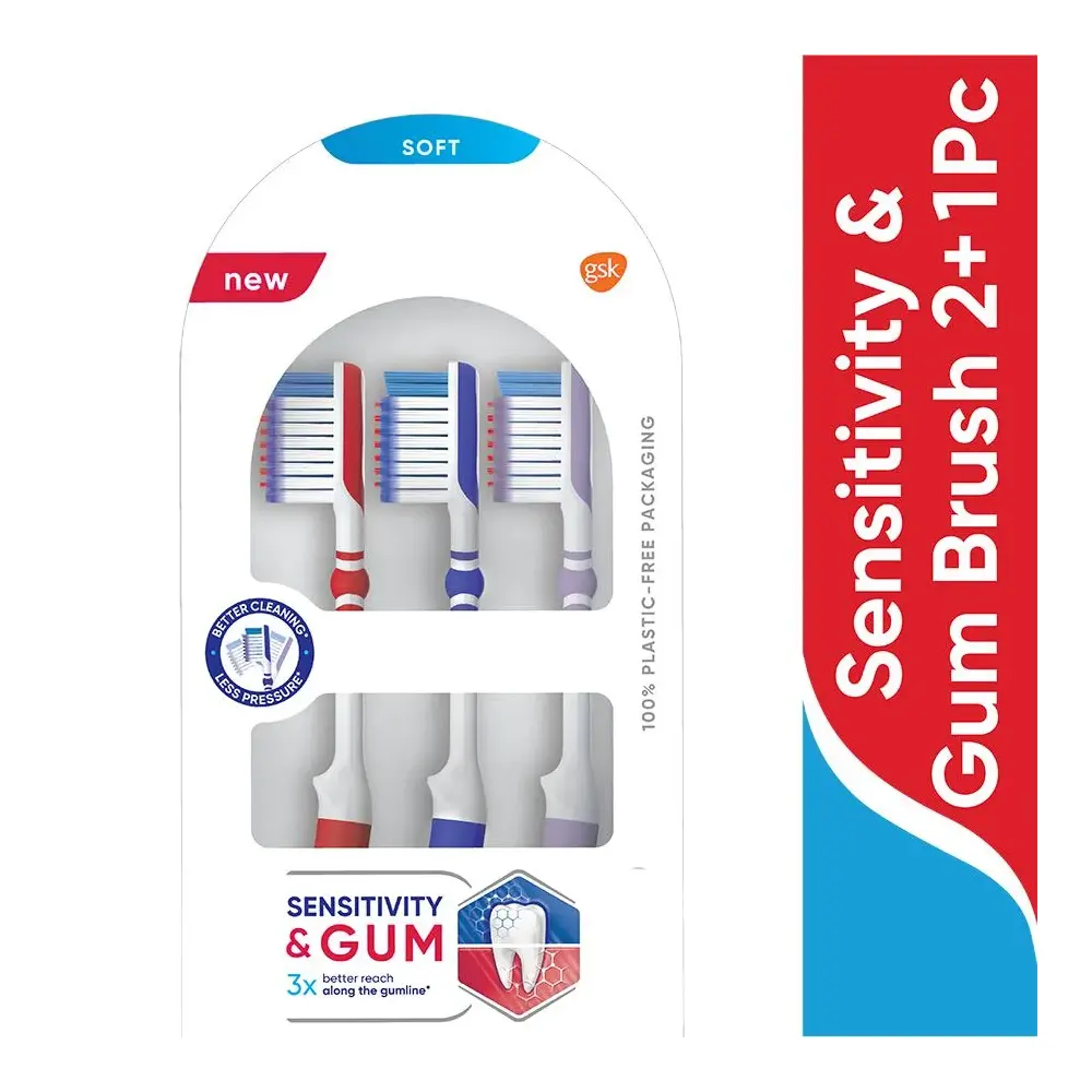 Sensodyne Sensitivity And Gum Soft 2+1 Free