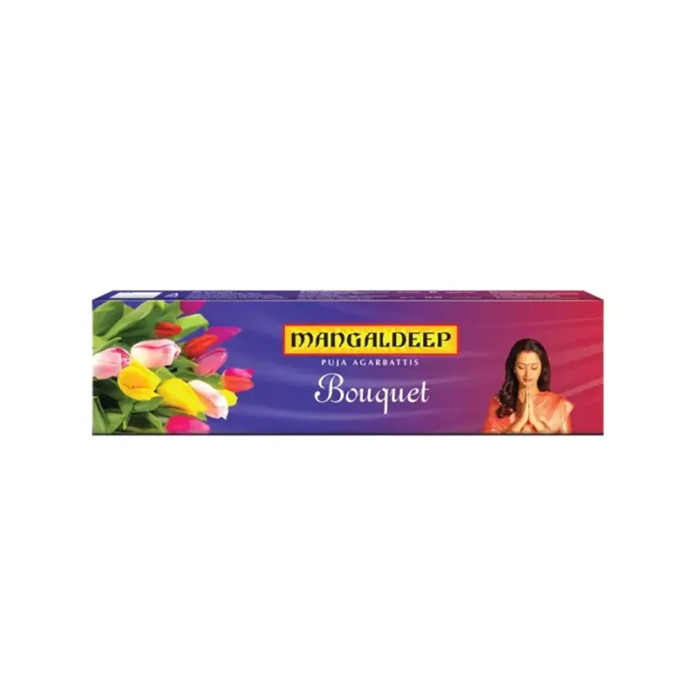 Itc Mangaldeep Puja Agarbattis Bouquet 12N