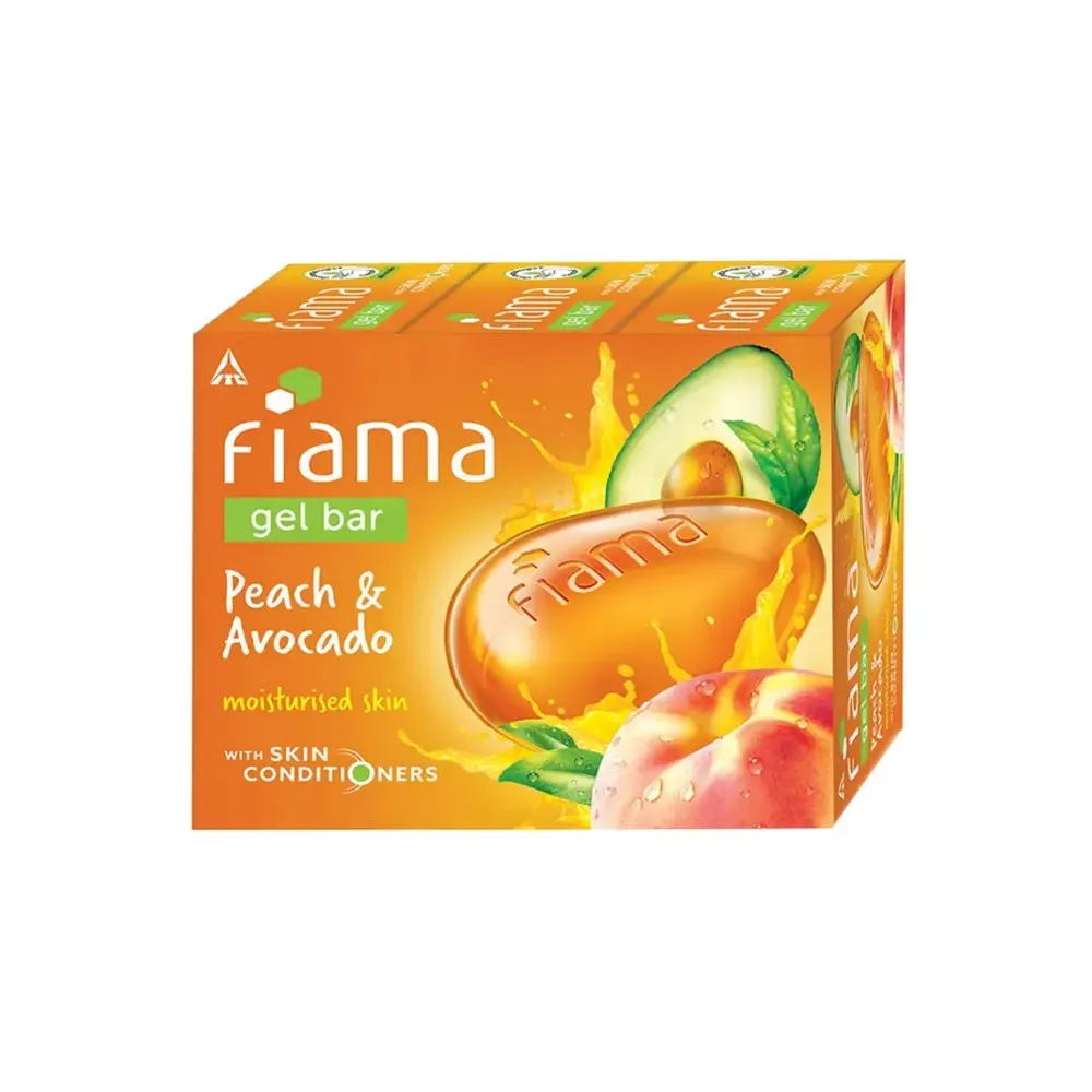 Itc Fiama Peach And Avocado Gel Bar 375G