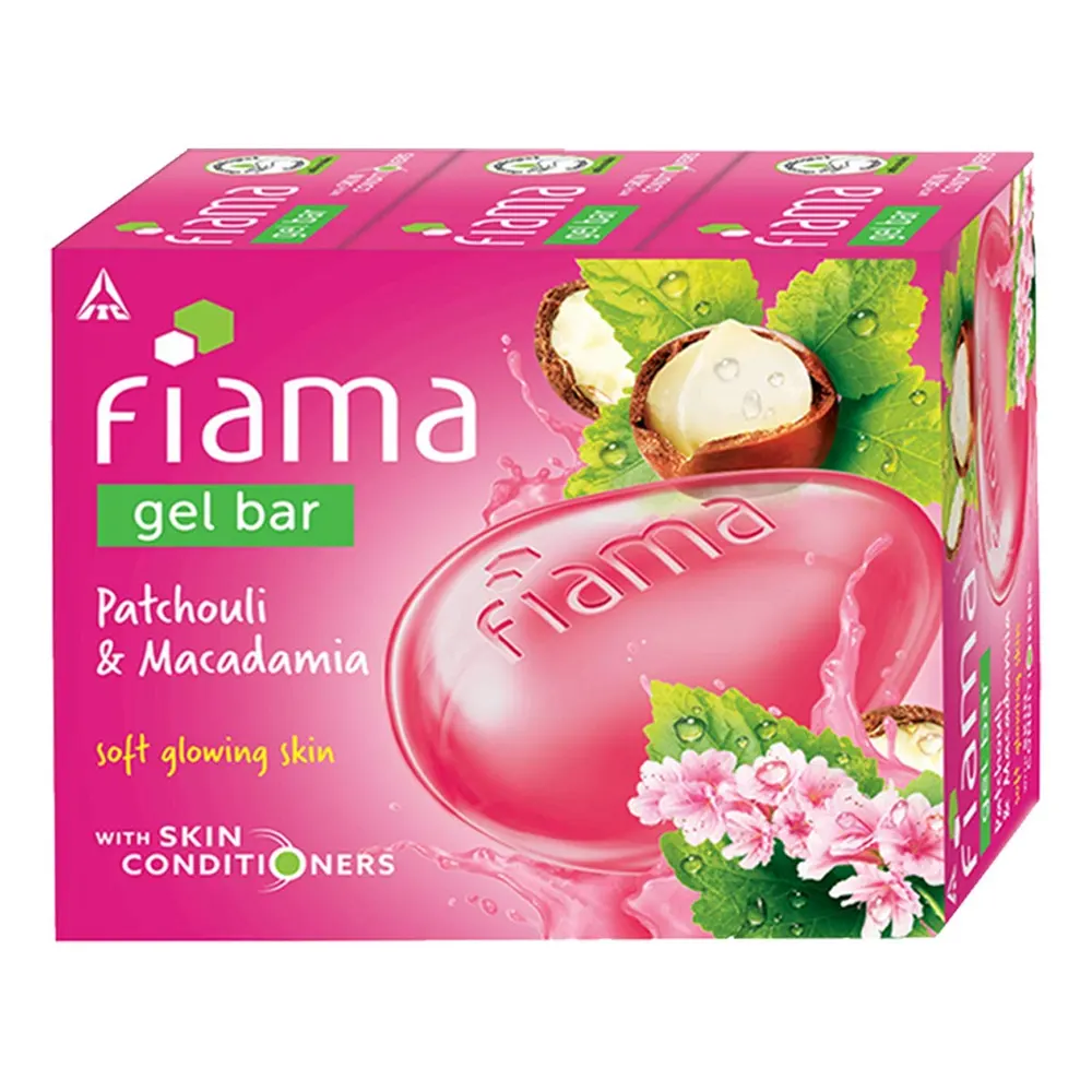 Itc Fiama Patchouli And Macadamia Gel Bar 375G