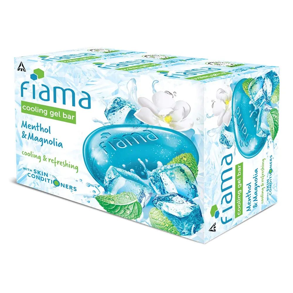 Itc Fiama Menthol And Magnolia Cooling Gel Bar 500G
