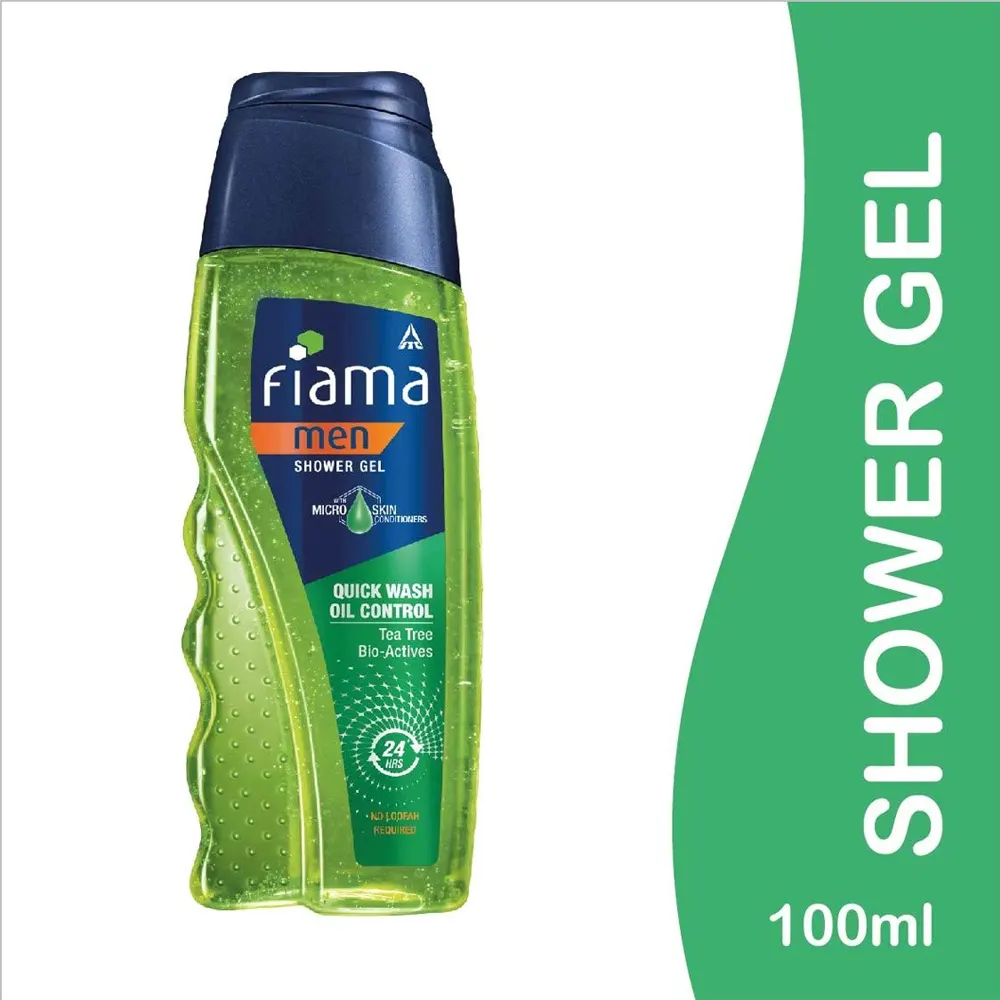 Itc Fiama Men Quick Wash Oil Control Shower Gel 100Ml