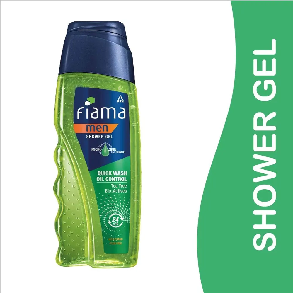 Itc Fiama Men Quick Wash Oil Control Shower Gel 250Ml