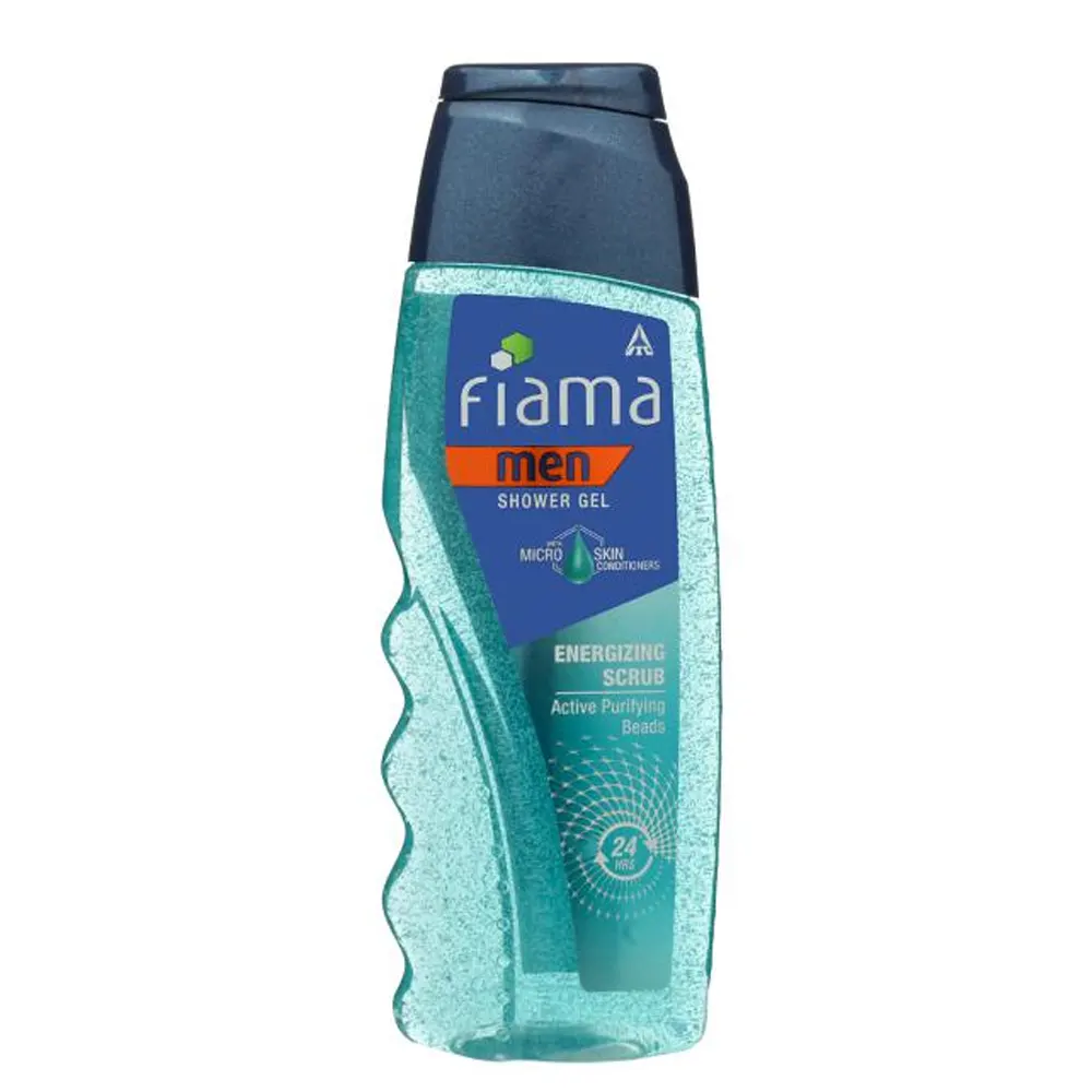 Itc Fiama Men Energizing Scrub Shower Gel 250Ml