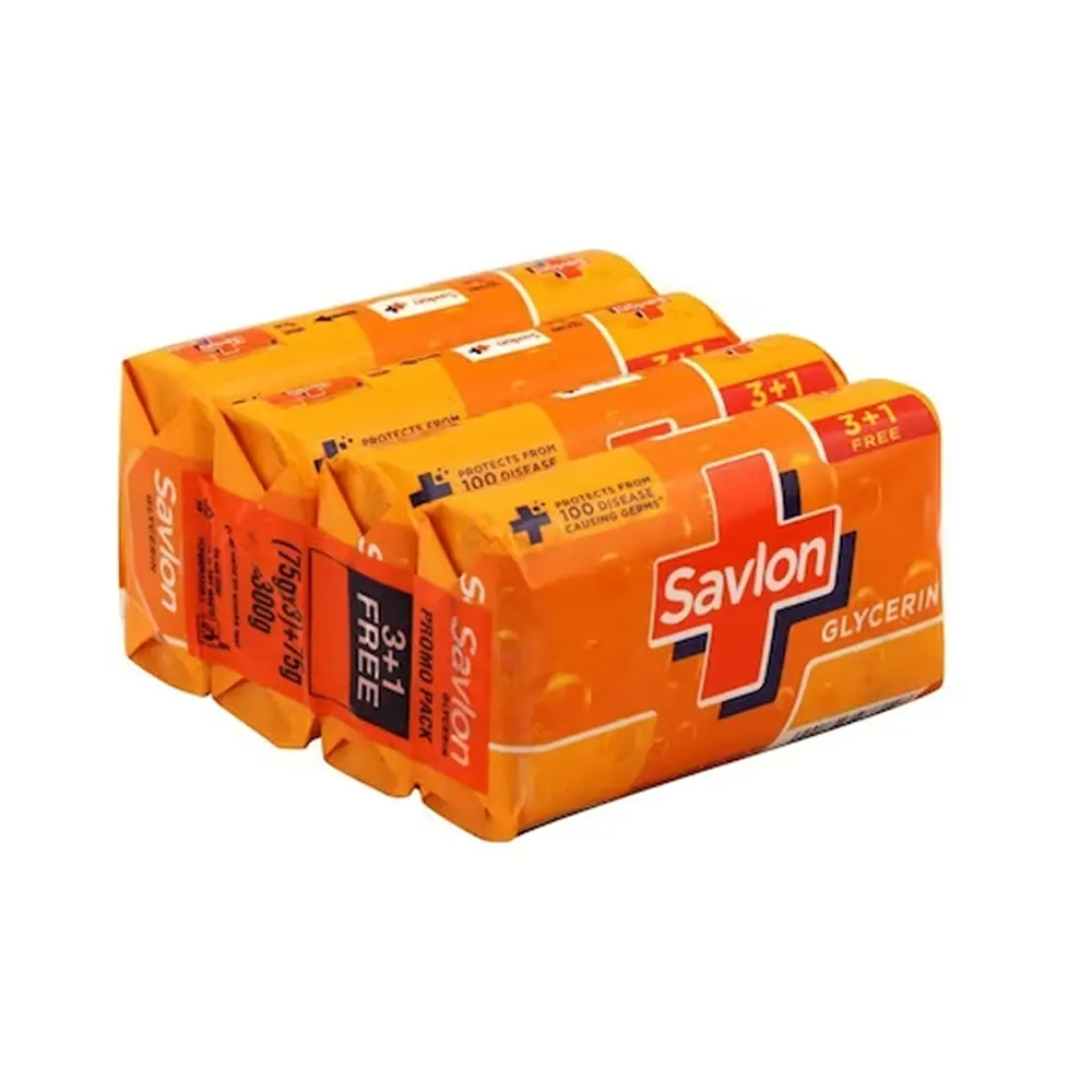 Savlon Glycerin Bathing Bar 75Gx4