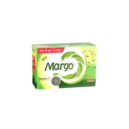 JYOTHY LABS MARGO VITAMIN C NEEM LEAVES BATHING BAR 100G X 5N