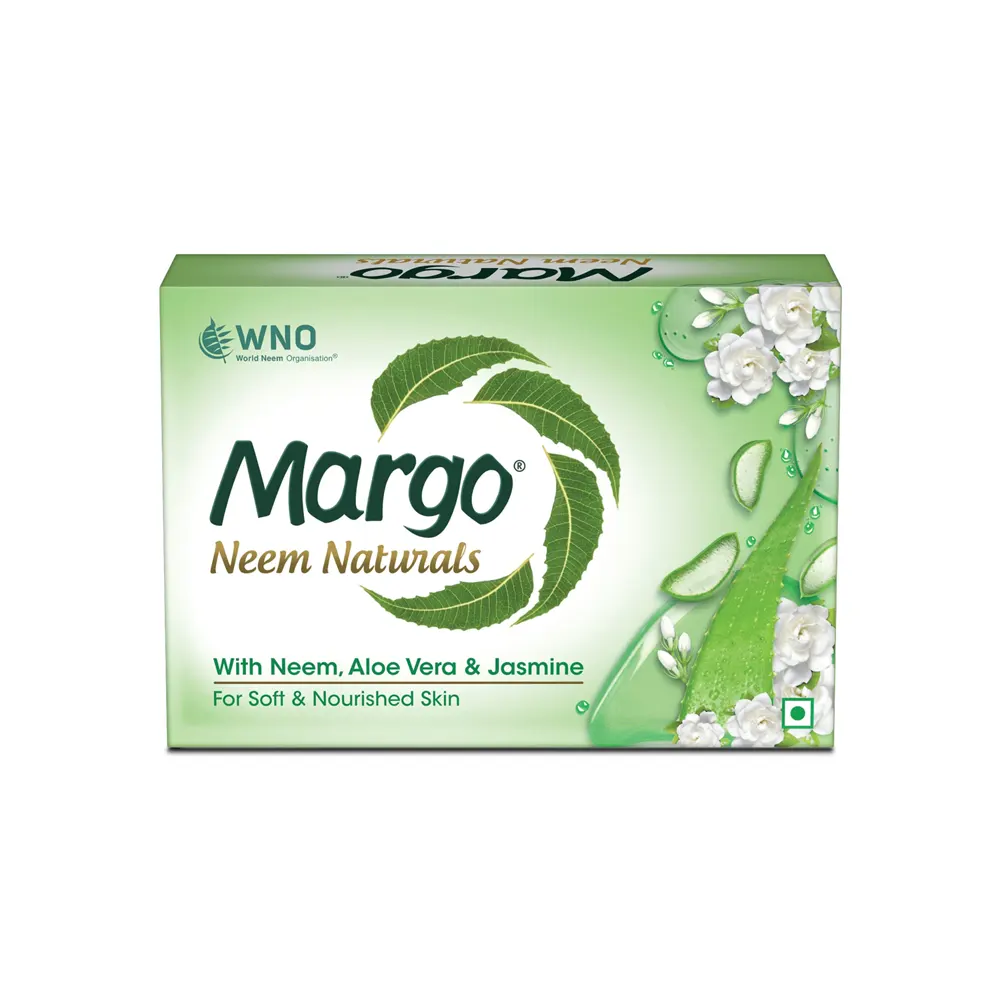 Jyothy Labs Margo Neem Naturals With Neem Aloe Vera & Jasmine 100Gx5N