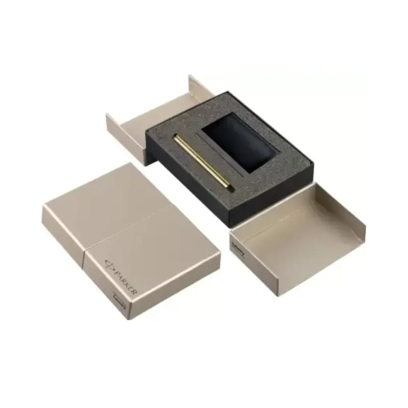 Parker Vector Gold Roller Ball Pen + Parker Vector Gold Ball Pen + Card Holder