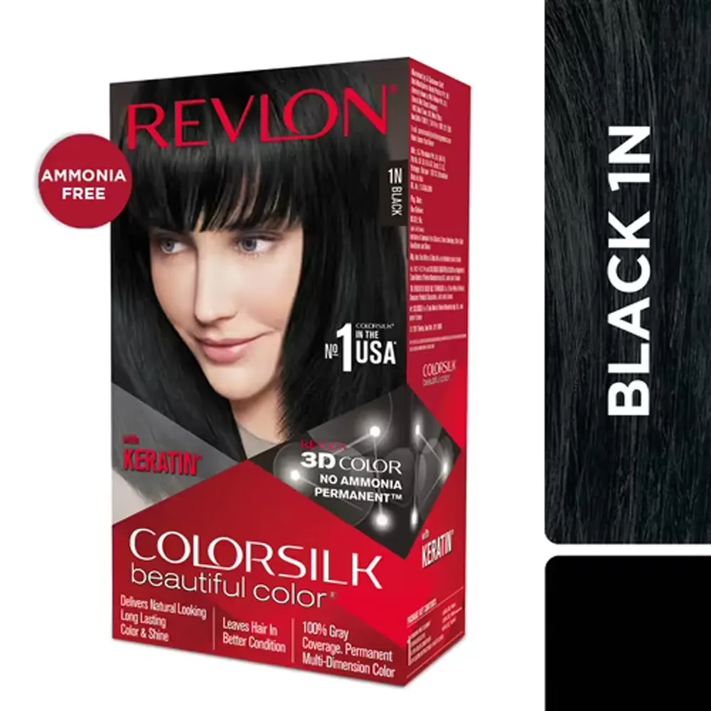 Revlon Colorsilk Beautiful Color 1N Black 91.8Ml