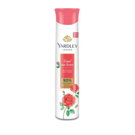 Yardley London Royal Red Roses Refreshing Body Spray 150Ml
