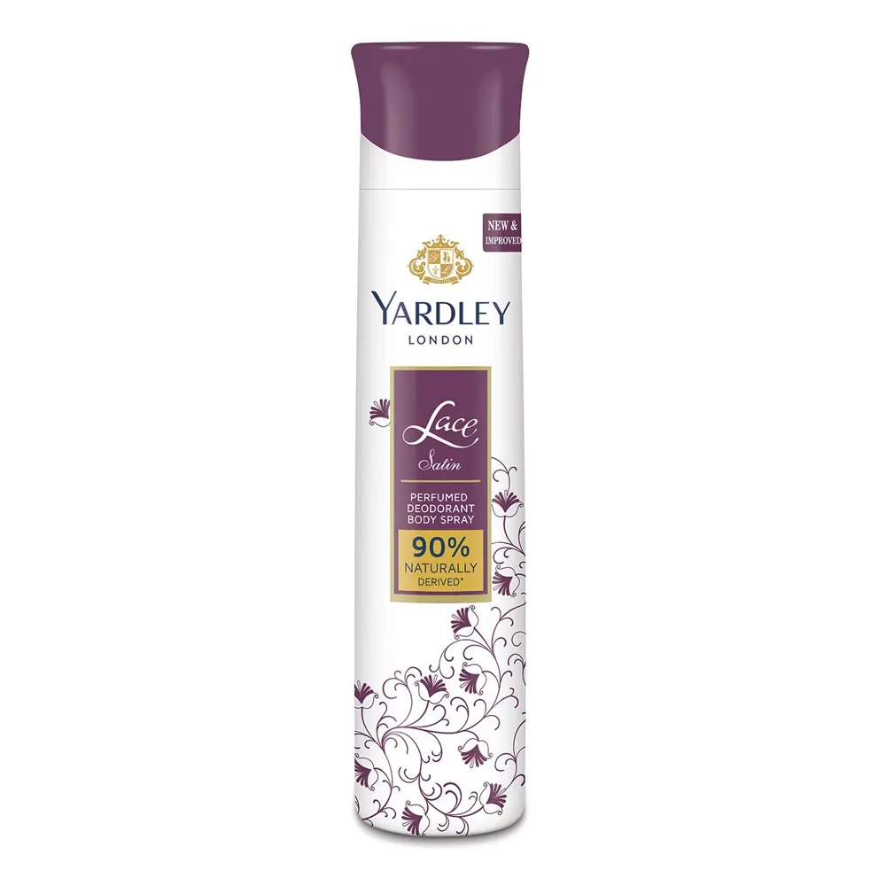 Yardley London Lace Satin Perfumed Deo Spray 150Ml