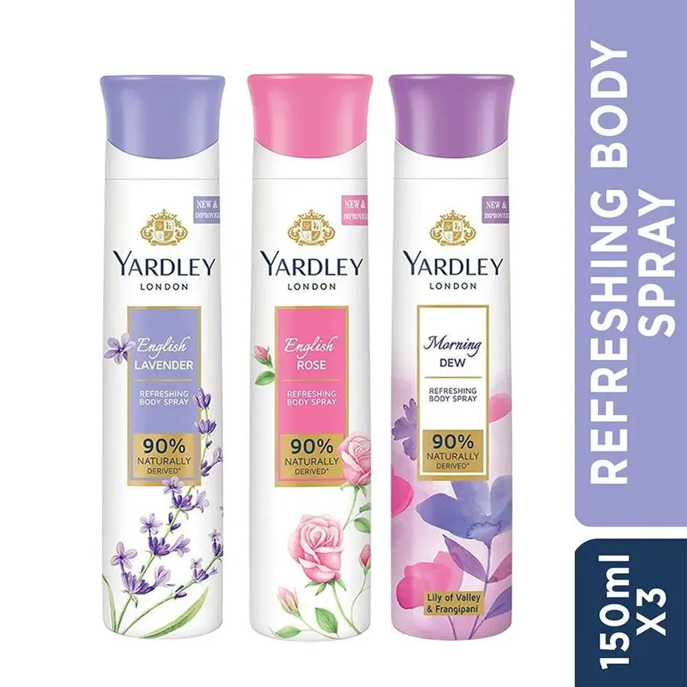Yardley London Buy 2 Get 1 Free 420Ml