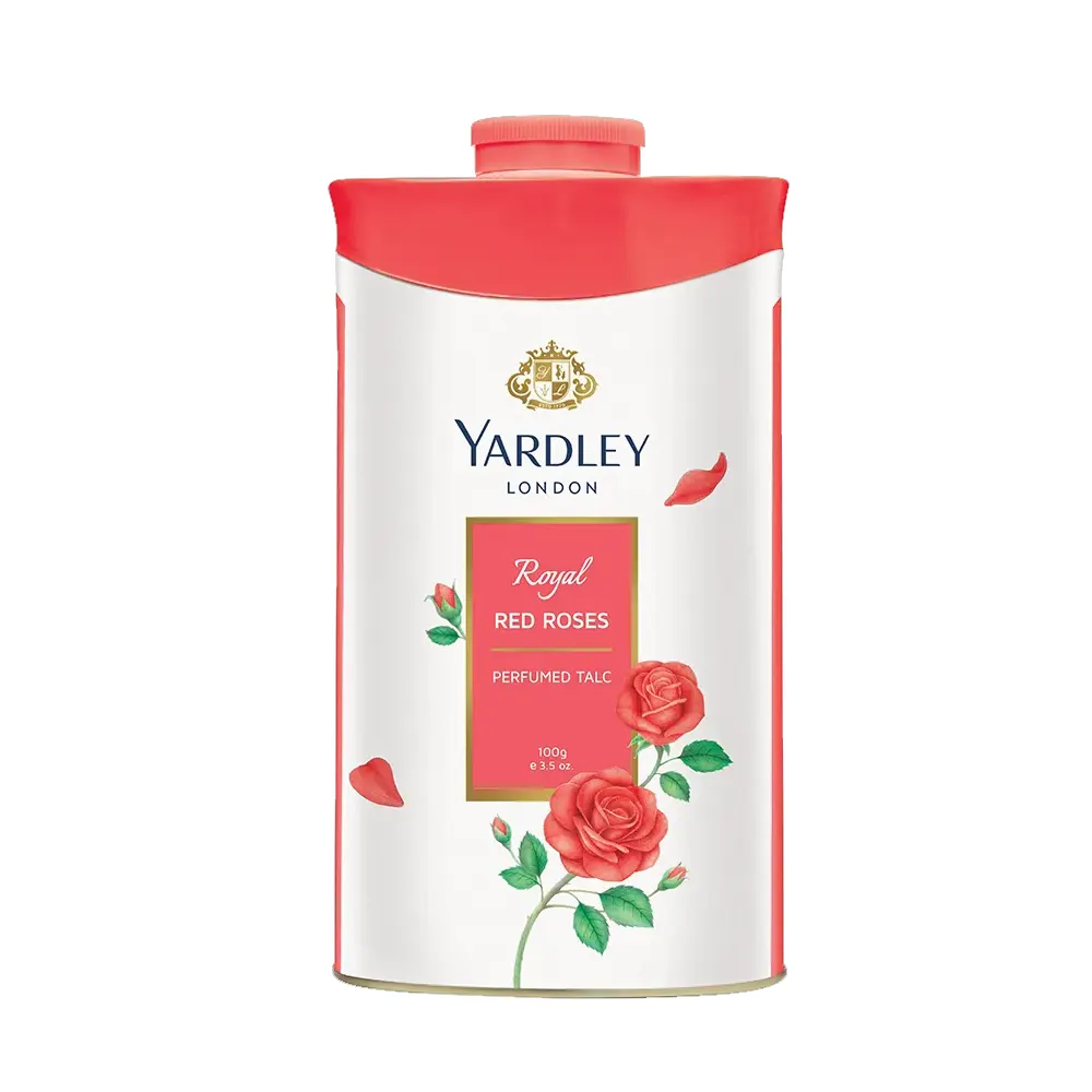 Yardley London Royal Red Roses Perfumed Talc 100G
