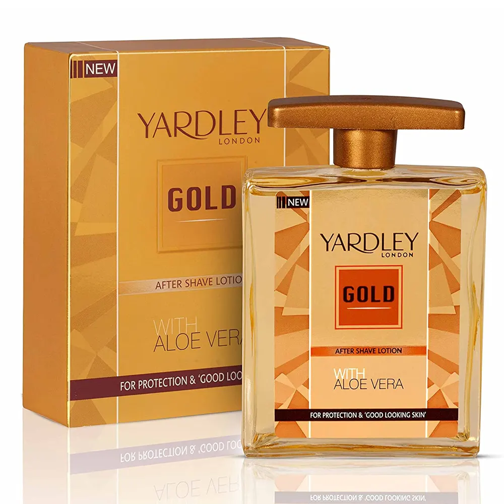 Yardley London Gold With Aloe Vera After Shave Lotion 100Ml