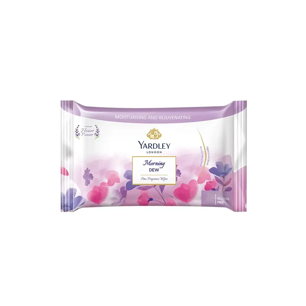 Yardley London Morning Dew Fine Fragrances Wipes 25N In 1