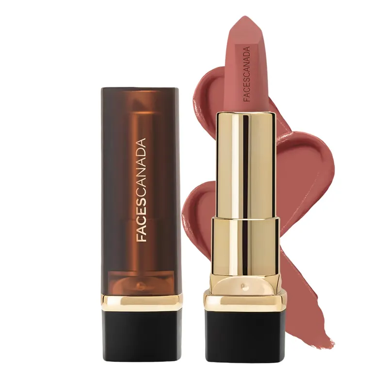 Faces Canada Comfy Matte Creme Lipstick Hyaluronic Acid &Amp; Cocoa Butter 20 Make A Wish 4.2G