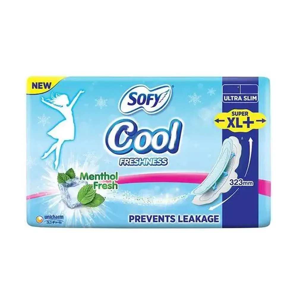 Sofy Cool Freshness Menthol Fresh Prevents Leakage Xl+ 15N