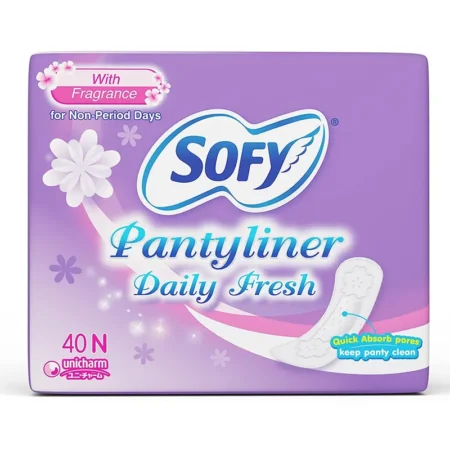 Sofy Daily Fresh Pantyliner Prevents Spotting 40N