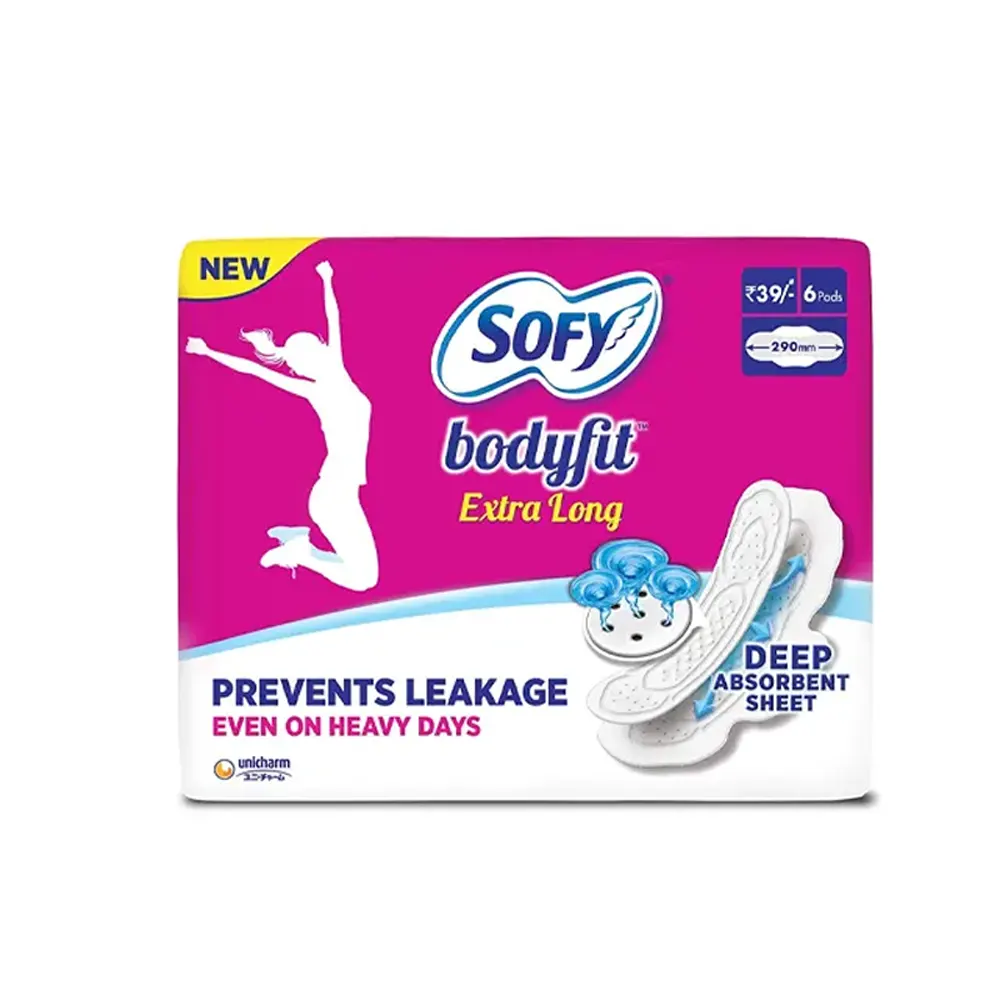 Sofy Bodyfit Extra Long 6 Pads