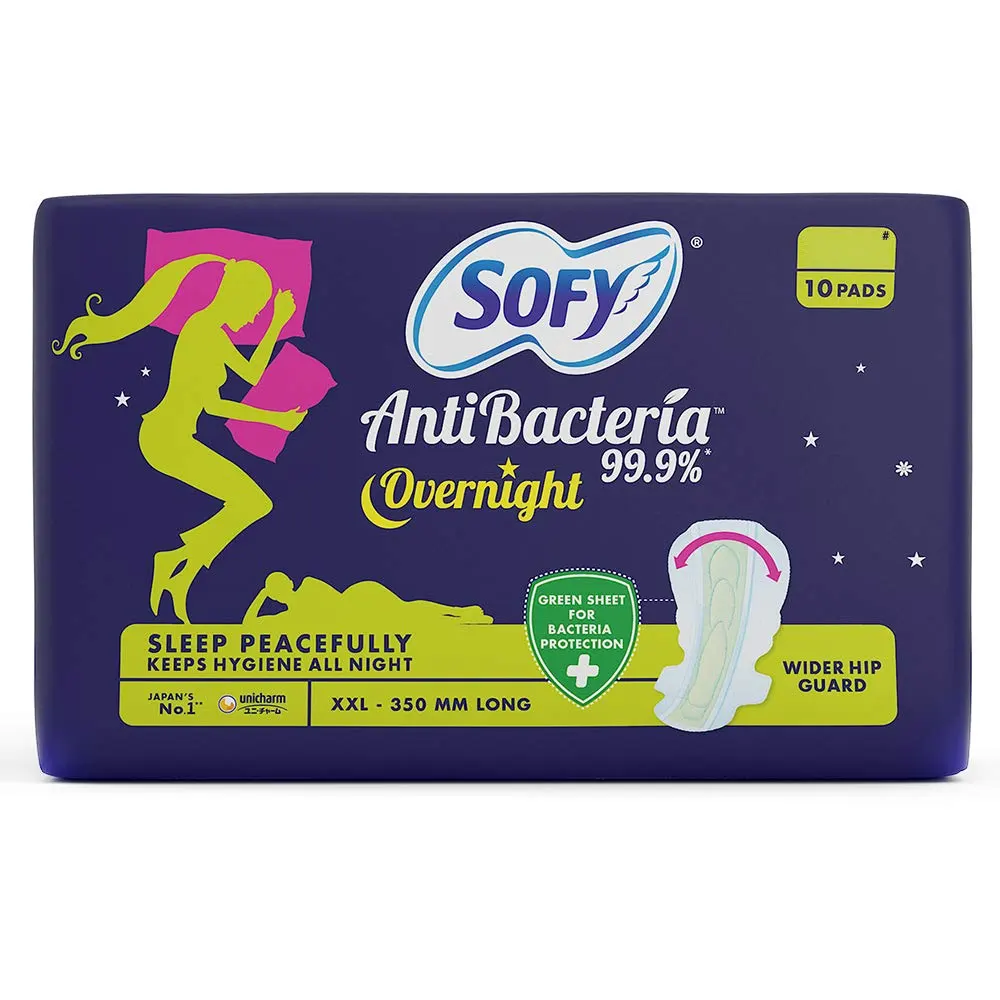 Sofy Bodyfit Overnight Xxl 10 Pads