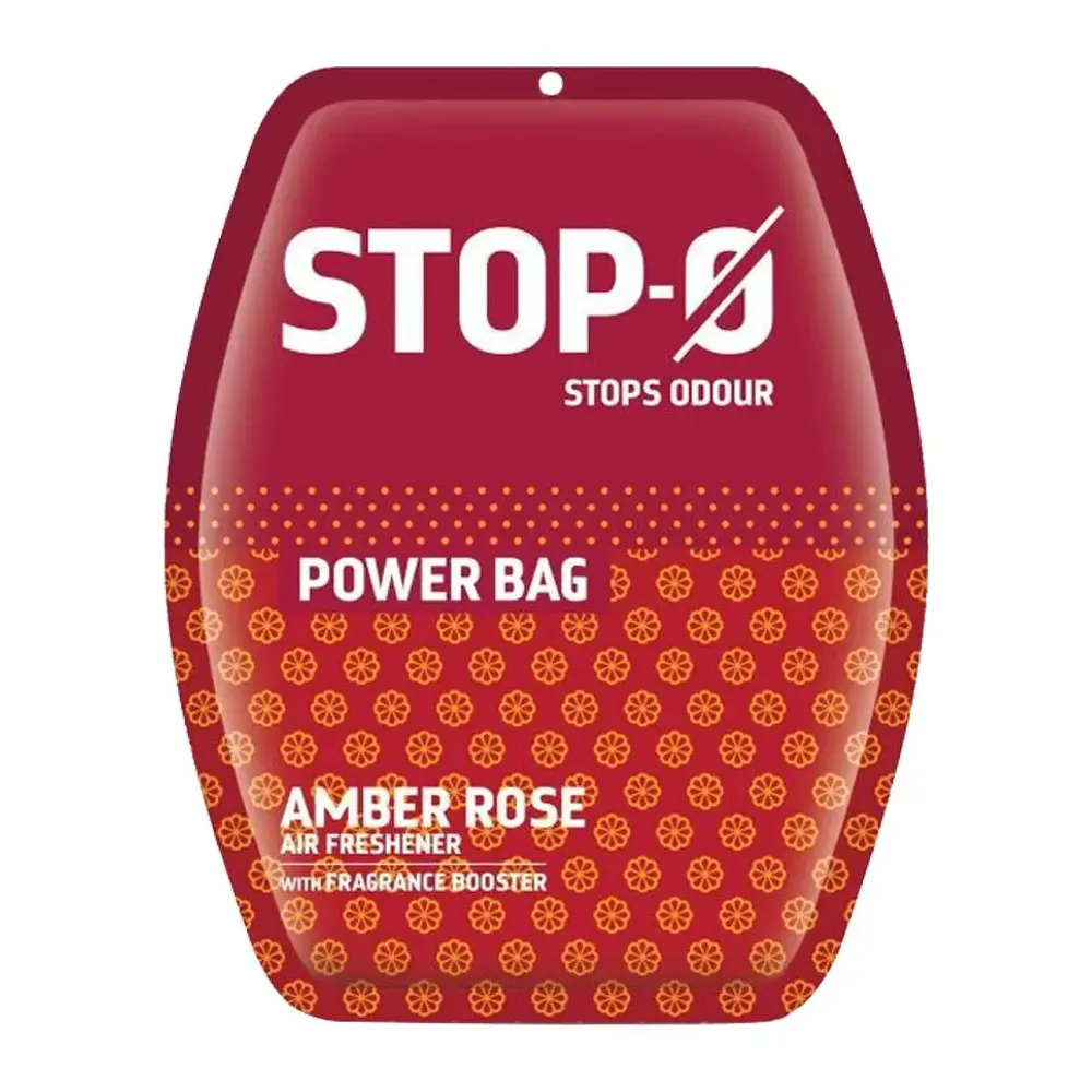 Stop-O Power Bag Amber Rose Air Freshner 10G