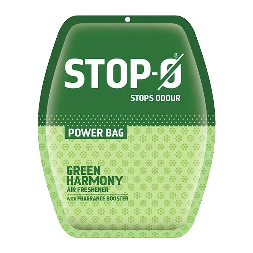 Stop-O Power Bag Green Harmony Air Freshner 10G
