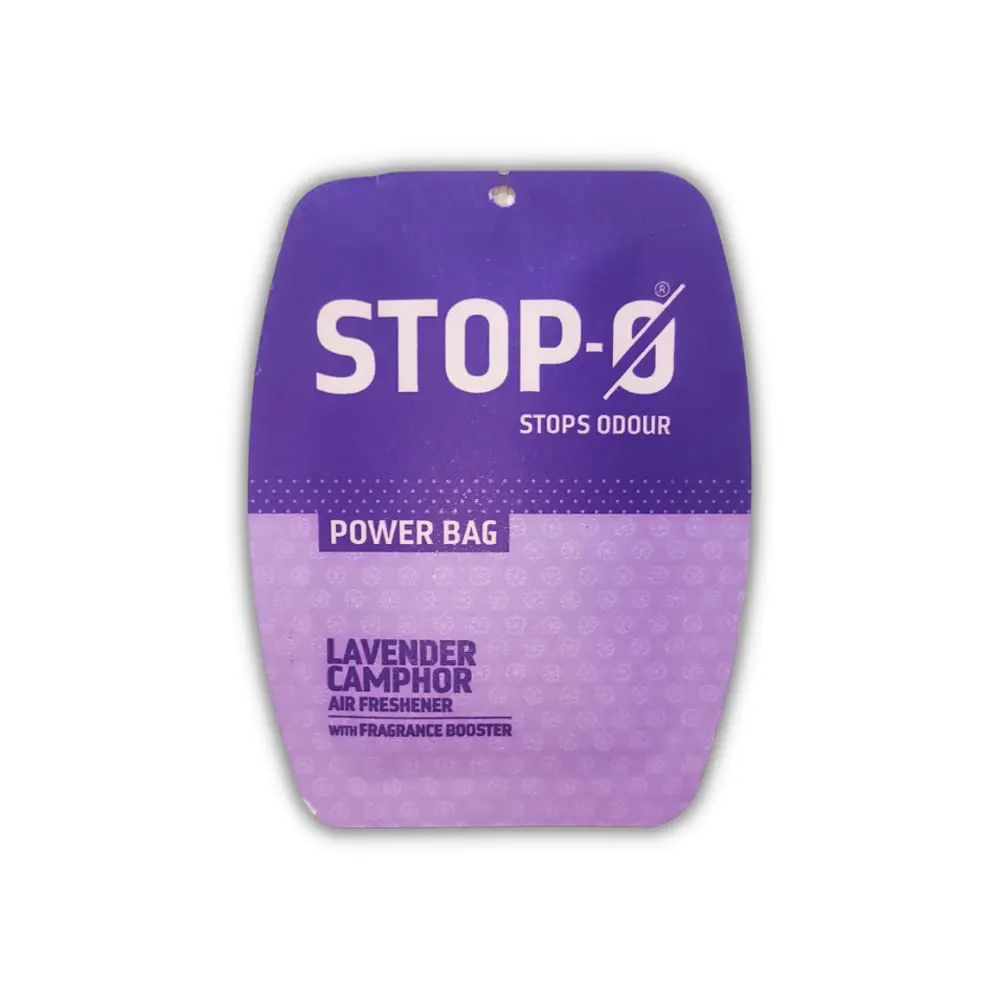 Stop-O Power Bag Lavender Camphor Air Freshner 10G