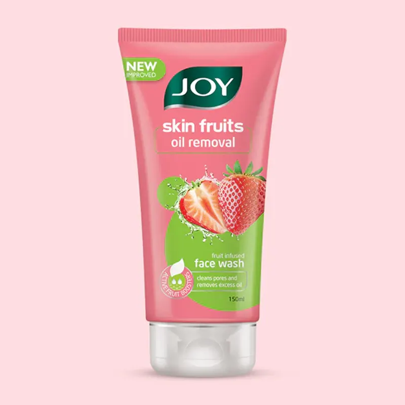 Joy Skin Fruits Oil Removal Fruit Infused Face Wash Cleans Pores And Removes Excess Oil 50Ml