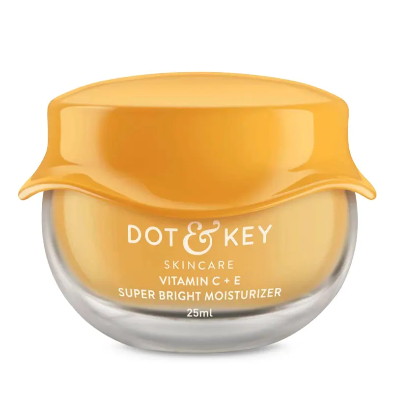 Dot & Key Vitamin C + E Super Bright Moisturizer - Even-Toned, Bright, Glowing Complexion, 60 Ml