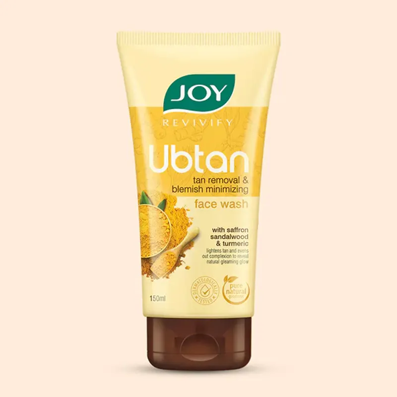 Joy Revivify Ubtan Tan Removal &Amp; Blemish Minimizing Face Wash 100Ml