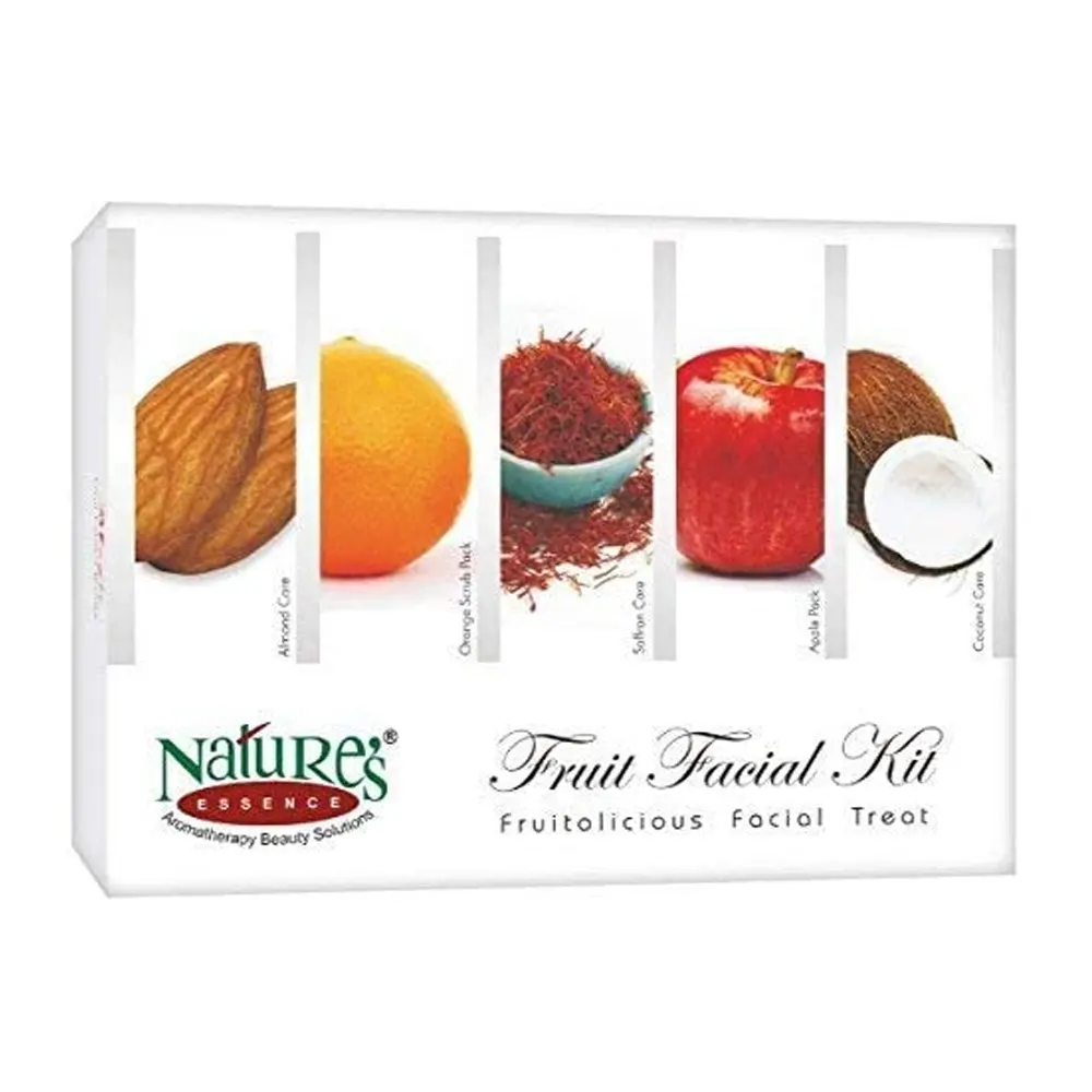 Nature'S Essence Aromatherapy Beauty Solutions Fruit Facial Kit 450G + 125Ml