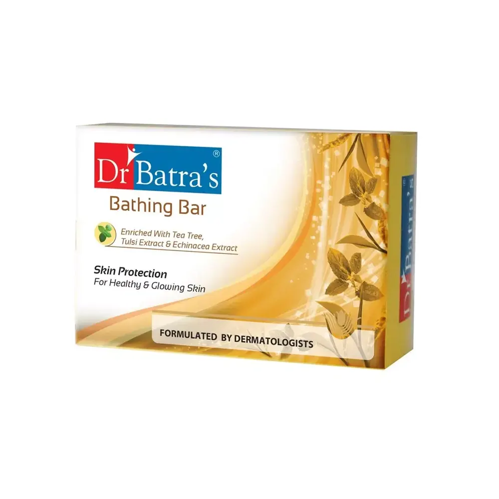 Dr Batra'S Bathing Bar Skin Protection For Healthy And Glowing Skin 125G