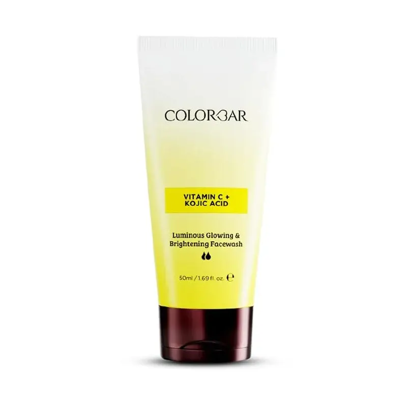 Colorbar Vitamin C + Kojic Acid Luminous Glowing &Amp; Brightening Face Wash For All Skin Types 50Ml