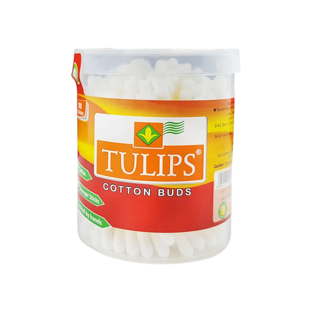 Tulips Cotton Swabs100N