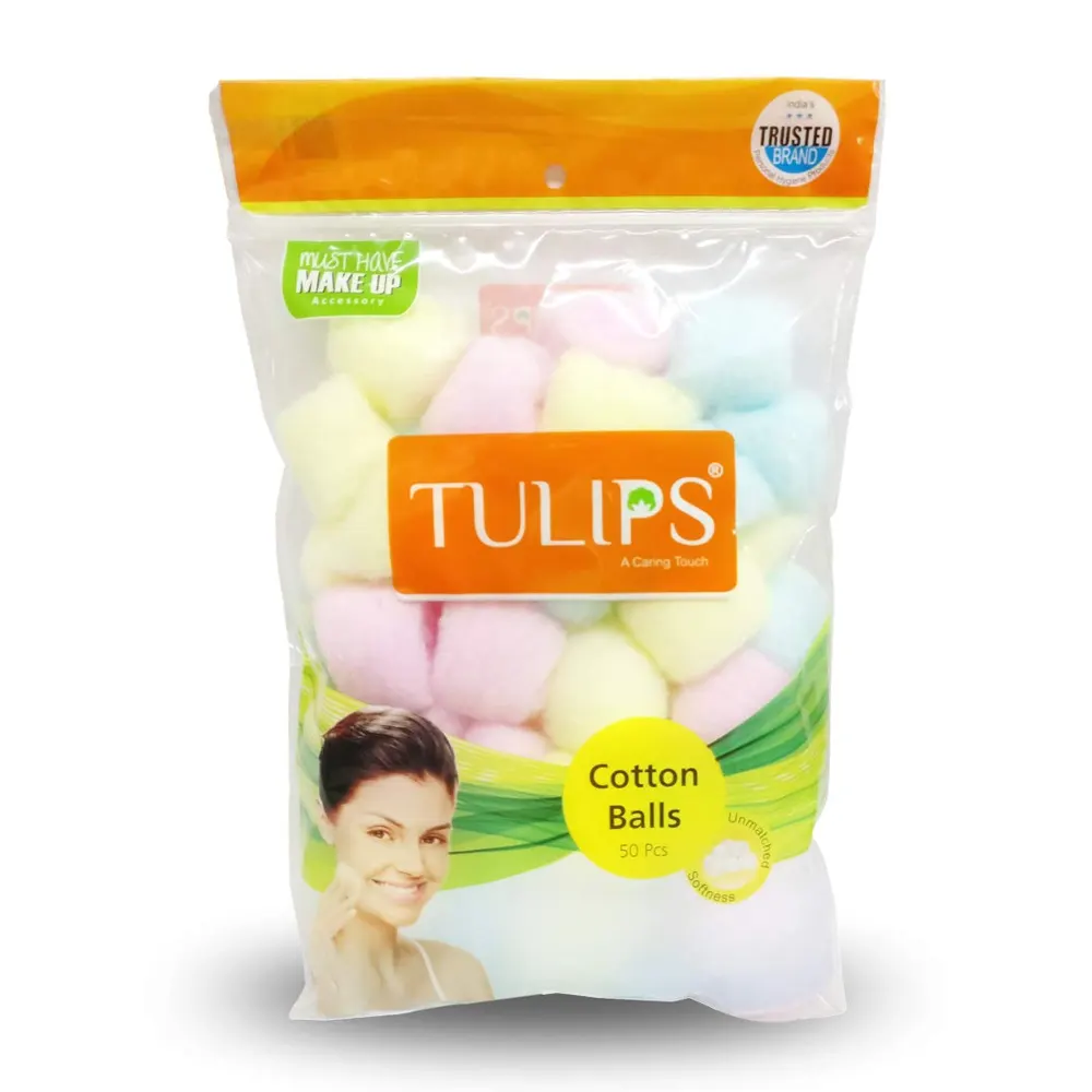 Tulips Premium Cotton Balls 50N