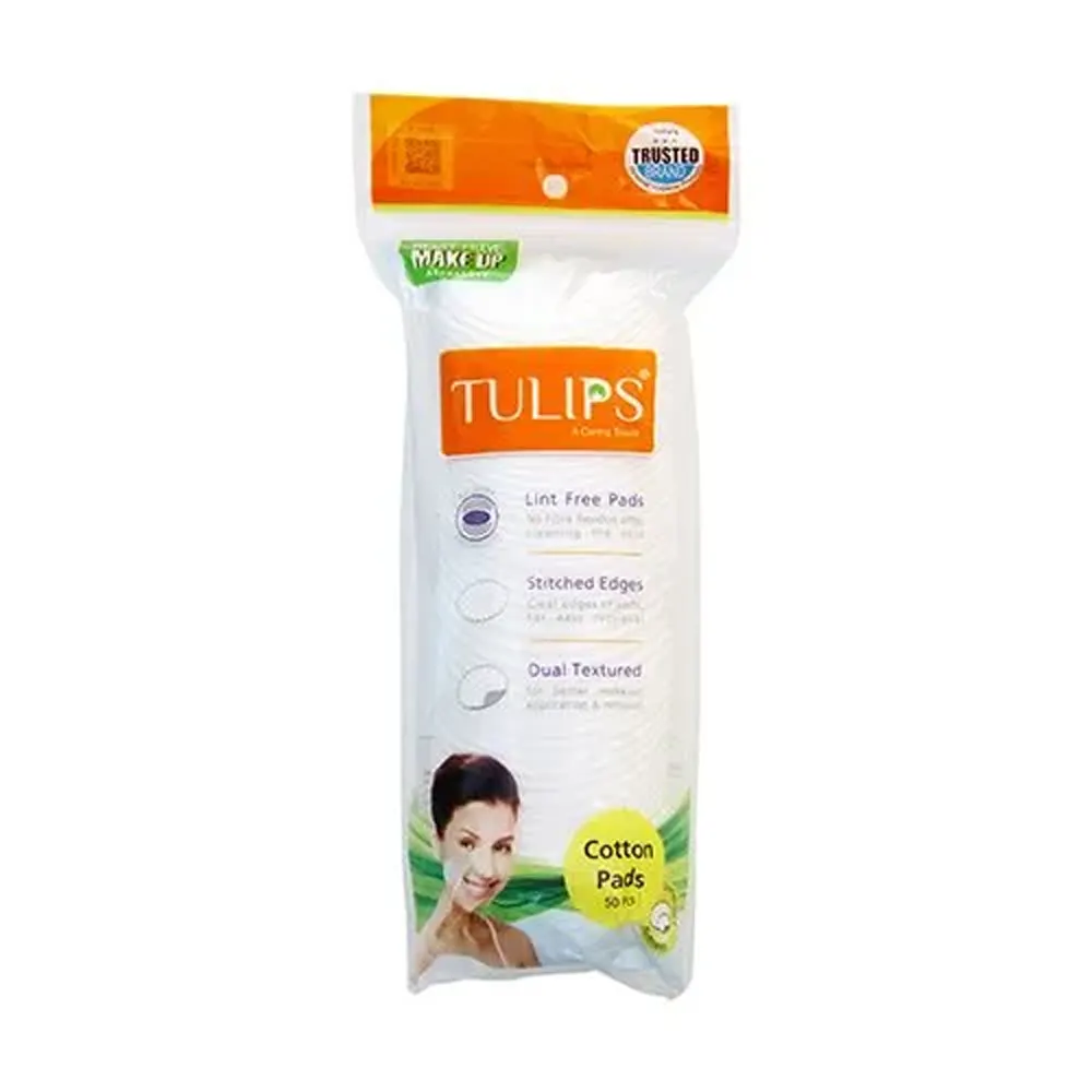 Tulips Make Up Cotton Pads 50N