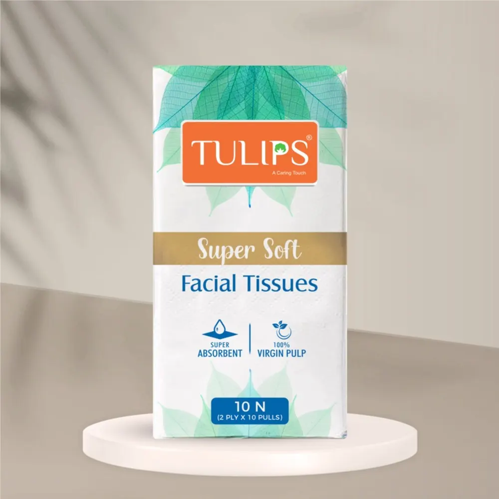 Tulips Super Soft Facial Tissues 10N