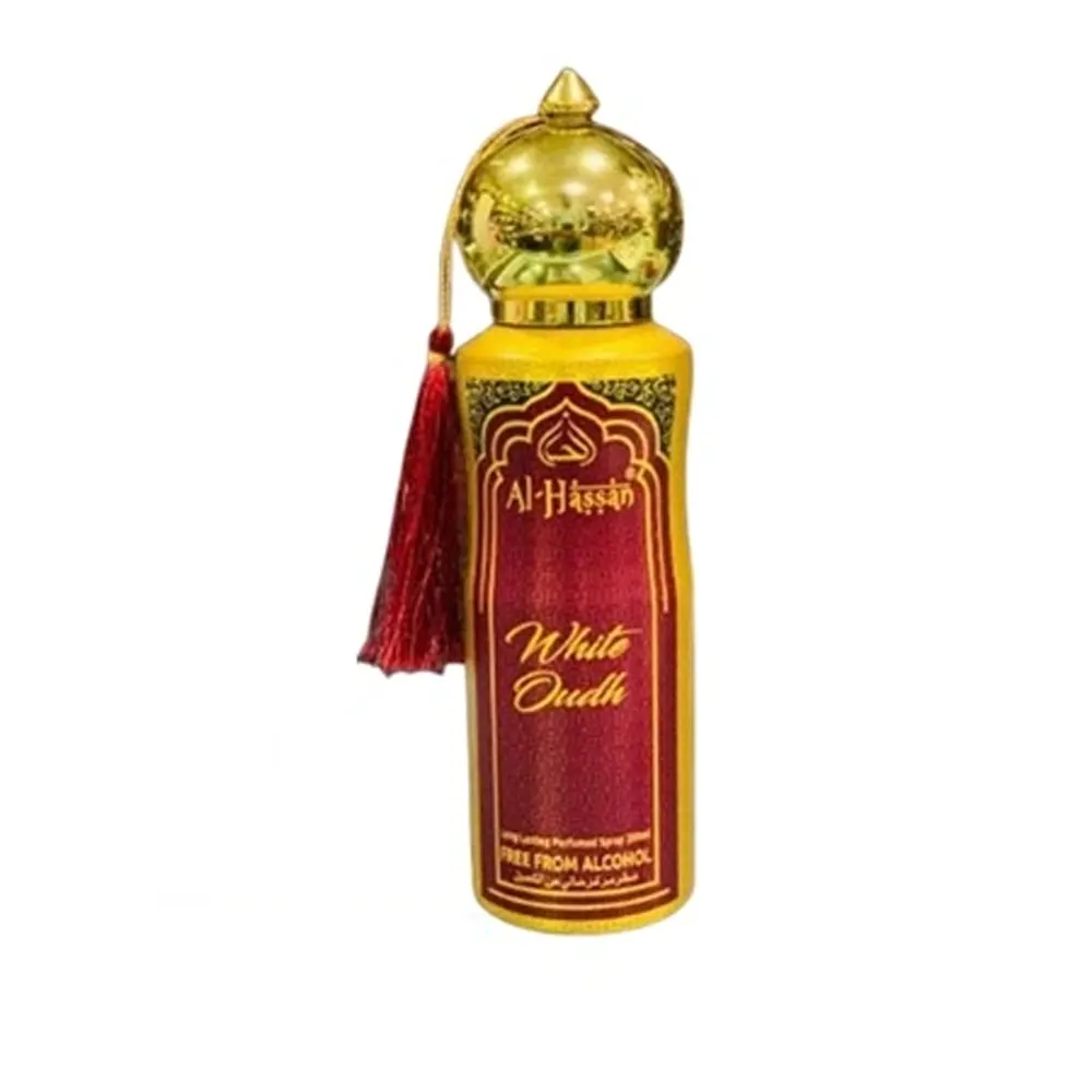 Al-Hassan White Oudh Perfumed Spary 200Ml