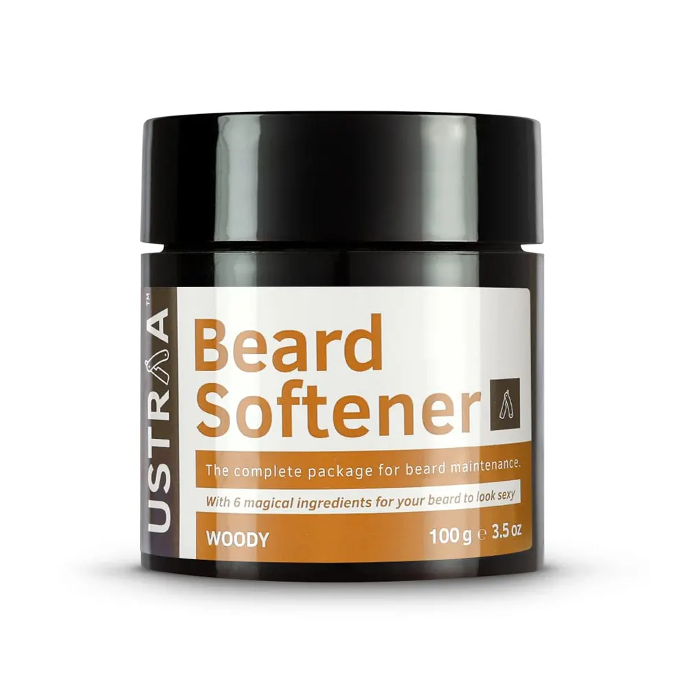 Ustraa Beard Softener Woody 100G