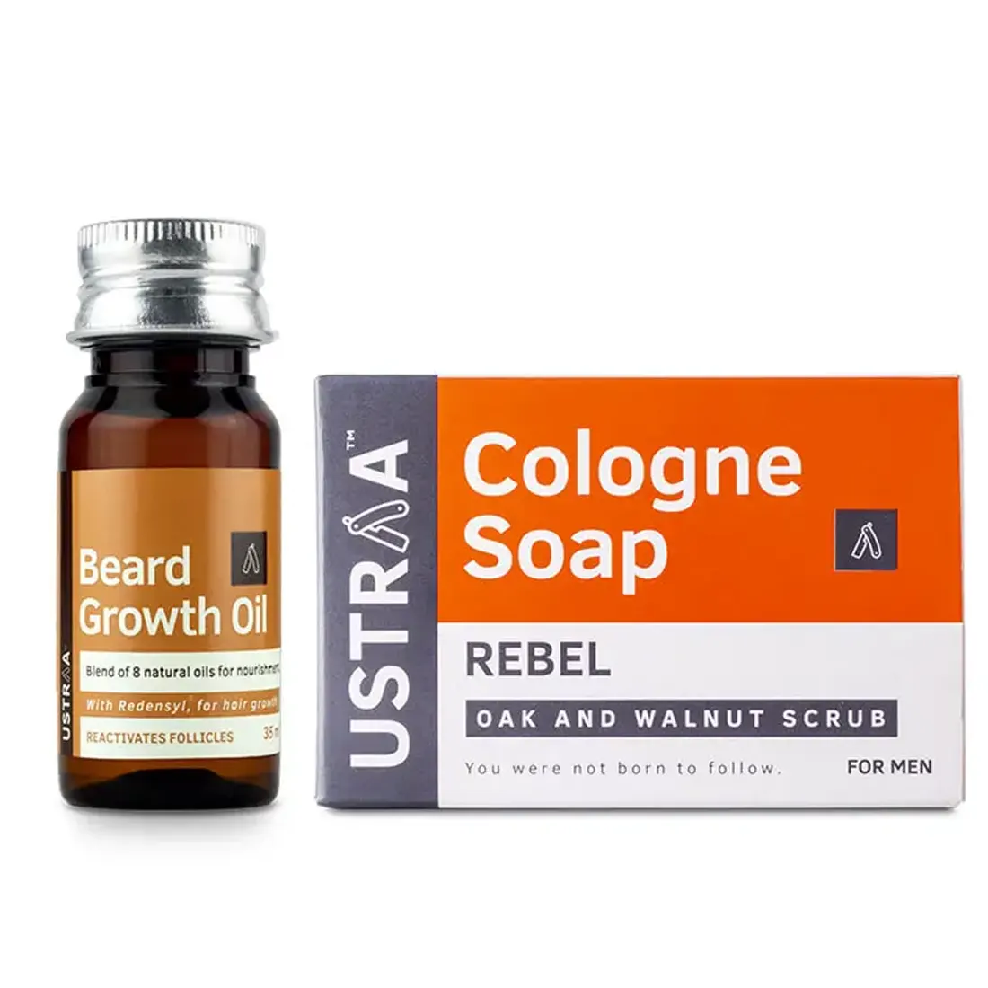 Ustraa Beard Growth Oil Free Soap 35Ml